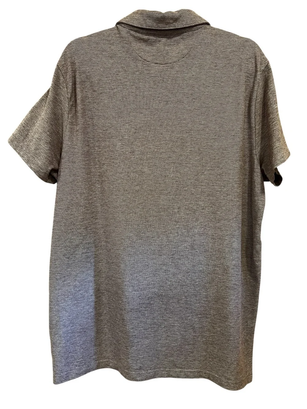 Banana Republic Performance Pique Polo Heather Purple Size Large Spring Casual